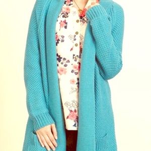 Matilda Jane turquoise cardigan sweater